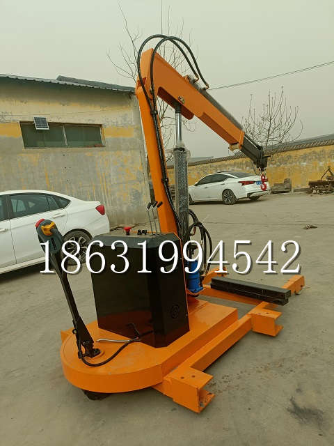 宜都市自卸车厢随车吊 自制轮式四不像起重机 四驱平板吊 5吨 贵盛